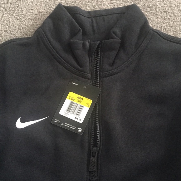 black nike sweatshirt no hood